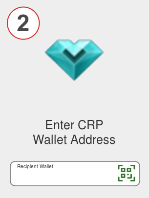 Exchange eth to crp - Step 2