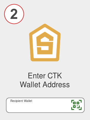 Exchange eth to ctk - Step 2