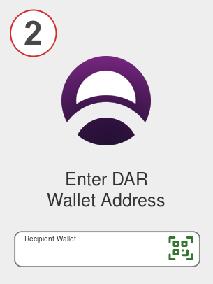 Exchange eth to dar - Step 2