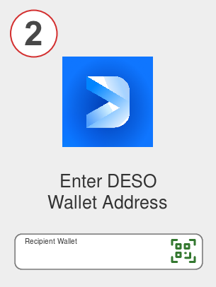 Exchange eth to deso - Step 2