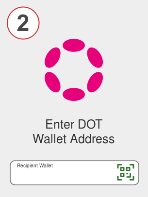 Exchange eth to dot - Step 2