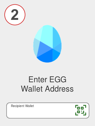 Exchange eth to egg - Step 2