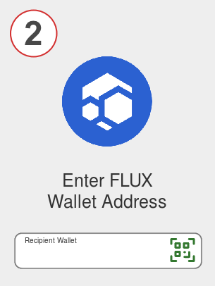 Exchange eth to flux - Step 2