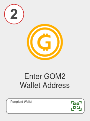 Exchange eth to gom2 - Step 2