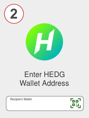 Exchange eth to hedg - Step 2
