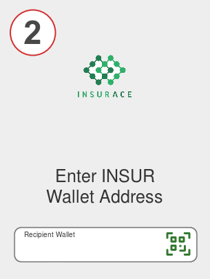 Exchange eth to insur - Step 2