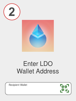 Exchange eth to ldo - Step 2