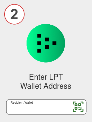 Exchange eth to lpt - Step 2