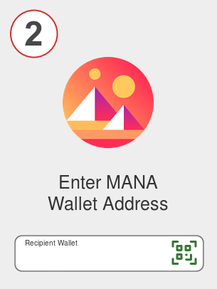 Exchange eth to mana - Step 2