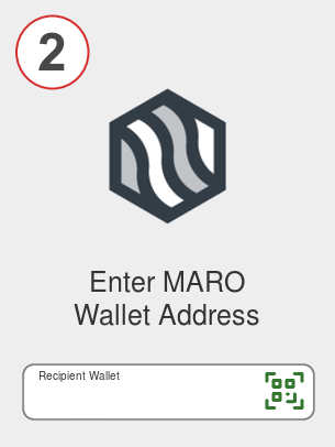 Exchange eth to maro - Step 2
