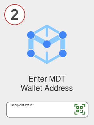 Exchange eth to mdt - Step 2