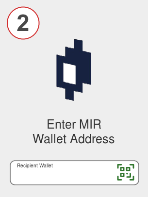 Exchange eth to mir - Step 2