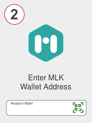 Exchange eth to mlk - Step 2