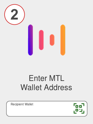 Exchange eth to mtl - Step 2