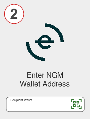 Exchange eth to ngm - Step 2