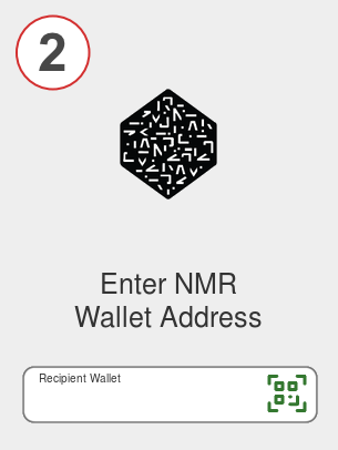 Exchange eth to nmr - Step 2