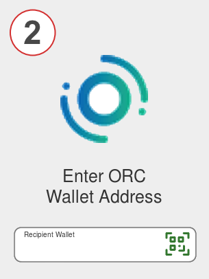 Exchange eth to orc - Step 2
