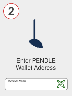 Exchange eth to pendle - Step 2
