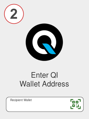 Exchange eth to qi - Step 2