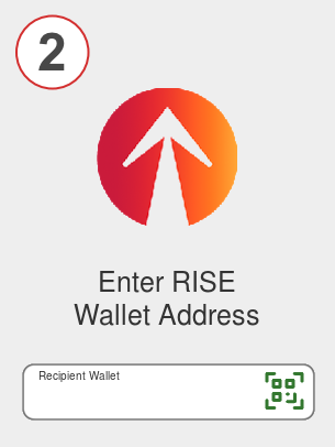 Exchange eth to rise - Step 2