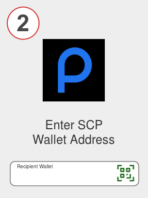 Exchange eth to scp - Step 2