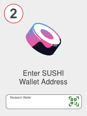 Exchange eth to sushi - Step 2