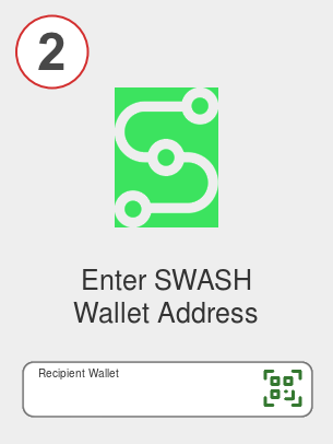 Exchange eth to swash - Step 2