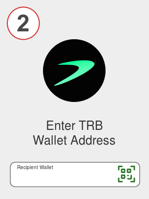 Exchange eth to trb - Step 2