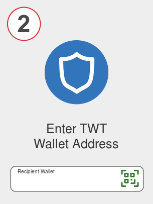 Exchange eth to twt - Step 2