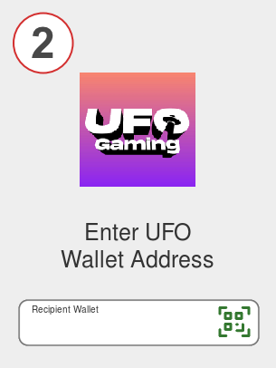 Exchange eth to ufo - Step 2