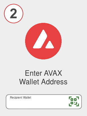 Exchange go to avax - Step 2