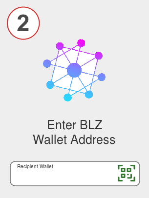Exchange lunc to blz - Step 2