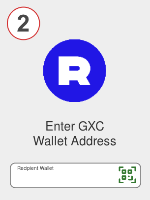 Exchange lunc to gxc - Step 2
