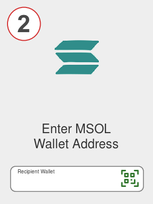 Exchange lunc to msol - Step 2