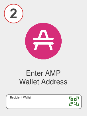 Exchange paxg to amp - Step 2