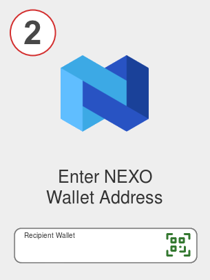Exchange paxg to nexo - Step 2