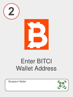Exchange sol to bitci - Step 2