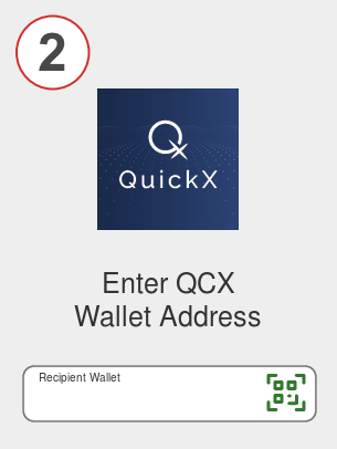 Exchange sol to qcx - Step 2