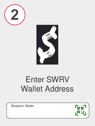 Exchange sol to swrv - Step 2