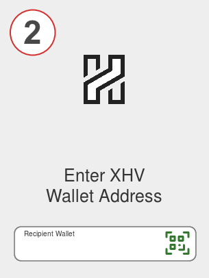 Exchange sol to xhv - Step 2