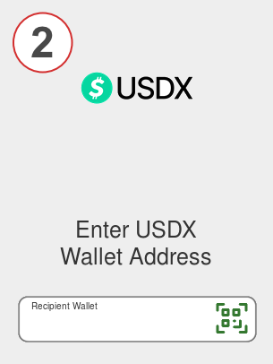 Exchange tusd to usdx - Step 2
