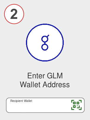 Exchange usdc to glm - Step 2