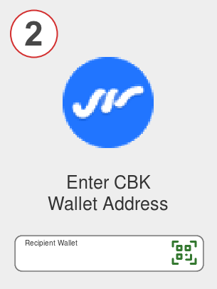 Exchange xrp to cbk - Step 2