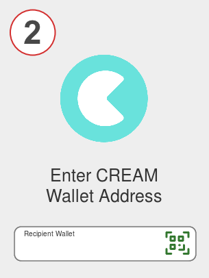 Exchange xrp to cream - Step 2