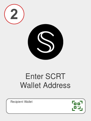 Exchange xrp to scrt - Step 2