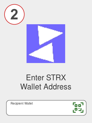Exchange xrp to strx - Step 2