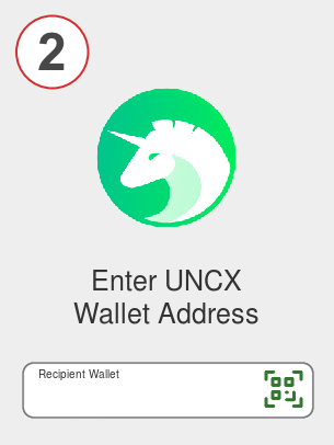 Exchange xrp to uncx - Step 2