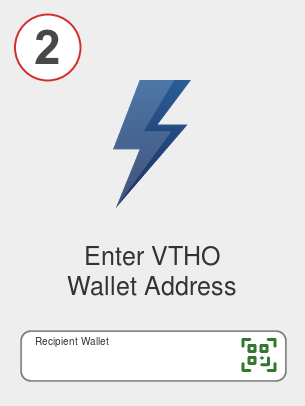 Exchange xrp to vtho - Step 2
