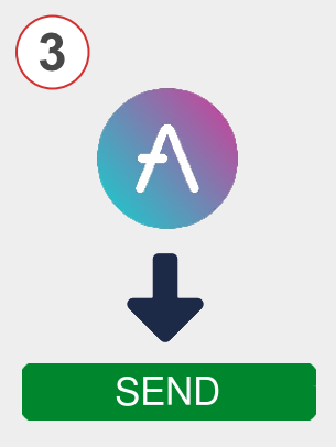 Exchange aave to ada - Step 3