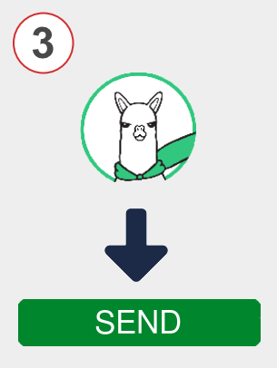 Exchange alpaca to dot - Step 3